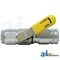 A & I Products LH Female Coupler Body 4.4" x5.5" x3.5" A-9250-16L-YE - alternate 4